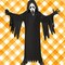 Ghost Face 25th Anniversary Child Costume Halloween Scream Hooded Robe Mask Gloves Large Size